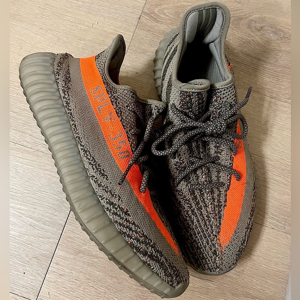 ADIDAS YEEZY BOOST 350 V2 Beluga 100% AUTHENTIC Men's sz 12